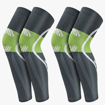 2 Pack Full Leg Compression Sleeve