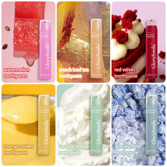 Fruit-Flavored Fluoride Toothpaste - Cavity Protection, Gum Health & Fresh Breath