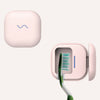 Portable Smart Toothbrush Sterilizer UV-C Light Sanitizer Case